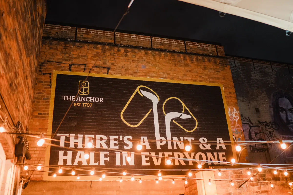 Beer Garden at The Anchor Digbeth